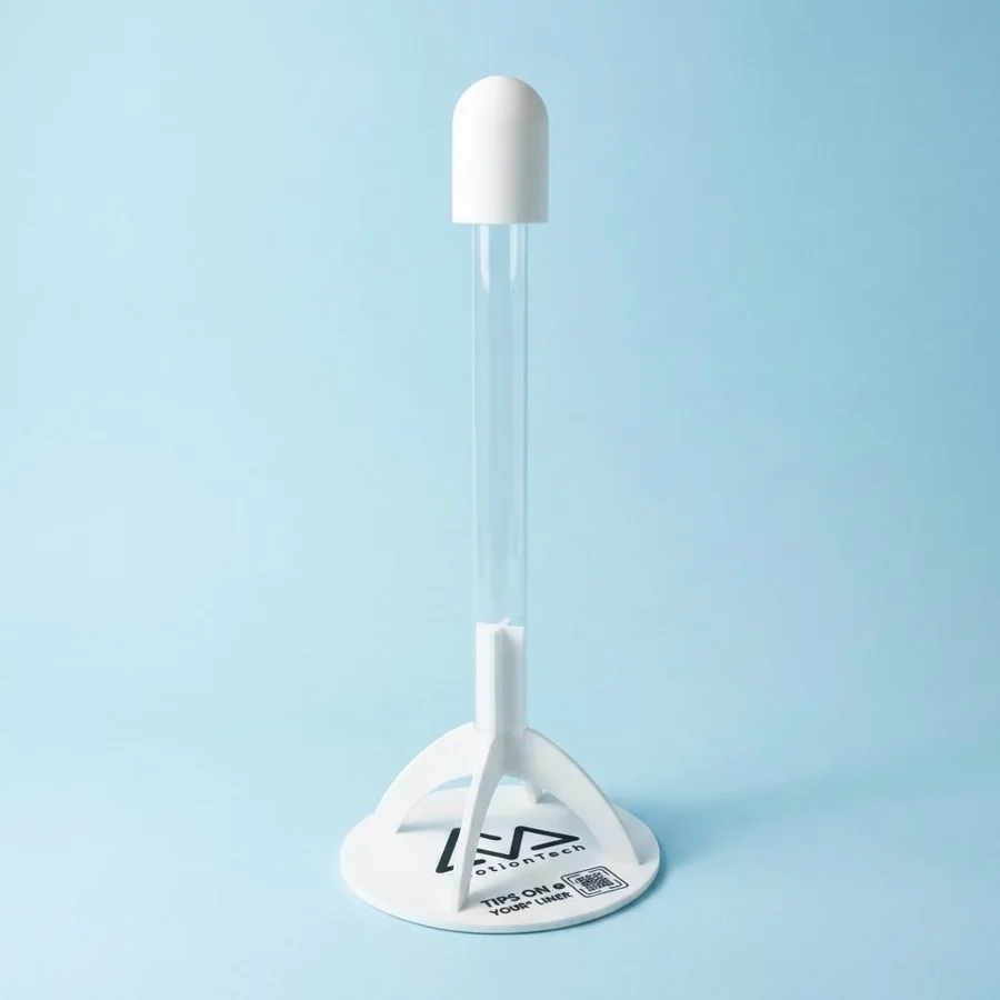 Your® Drying Stand — la tête et le support adaptés, prêts pour un liner