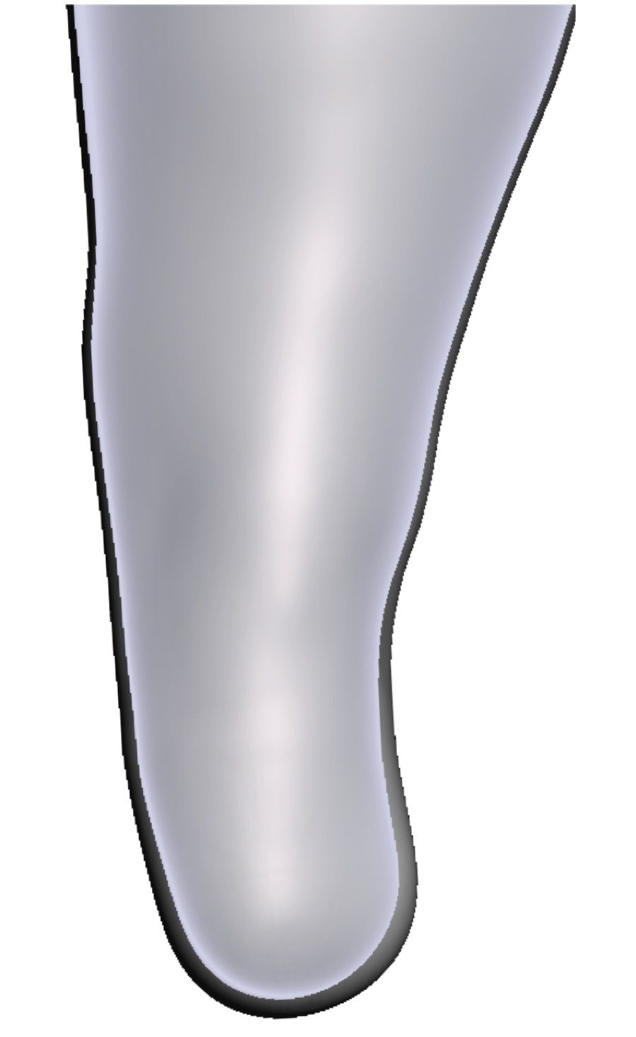 Konischer Oberschenkel — 3D-Modell