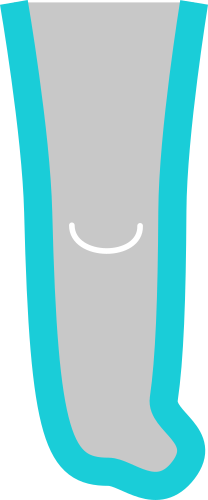 Forma distal adaptada