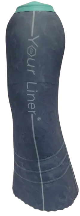 Pin-lock combinado con anillos de silicona por encima de la rodilla