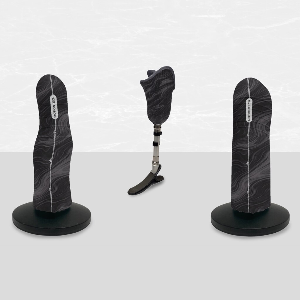 Onyx auf einen Liner aufgebracht